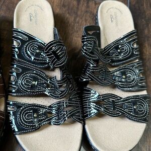 Clarks Black Women's Sandals